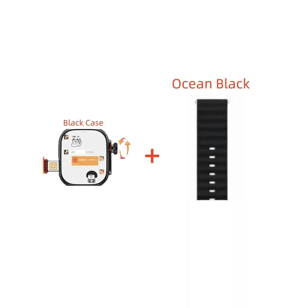 GOLDENSPIKE S10 Ultra Smartwatch 4G Android Titanium alloy 2.2inch AMOLED Screen with 8MP Camera WIFI GPS Google Play Store Smartwatch 256GB