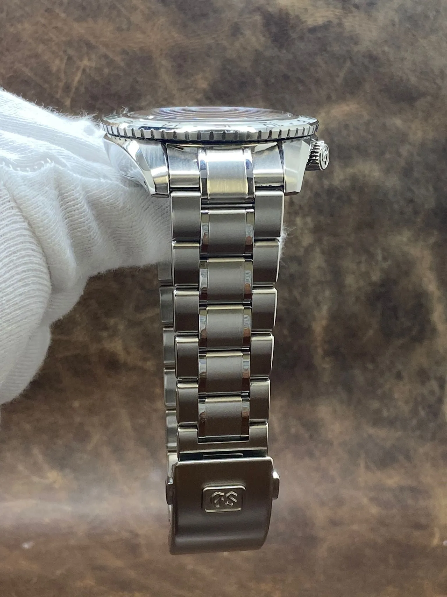 Grand Seiko Sport Collection Hotaka GMT SBGE295 Green Dial Spring Drive Men's Watch