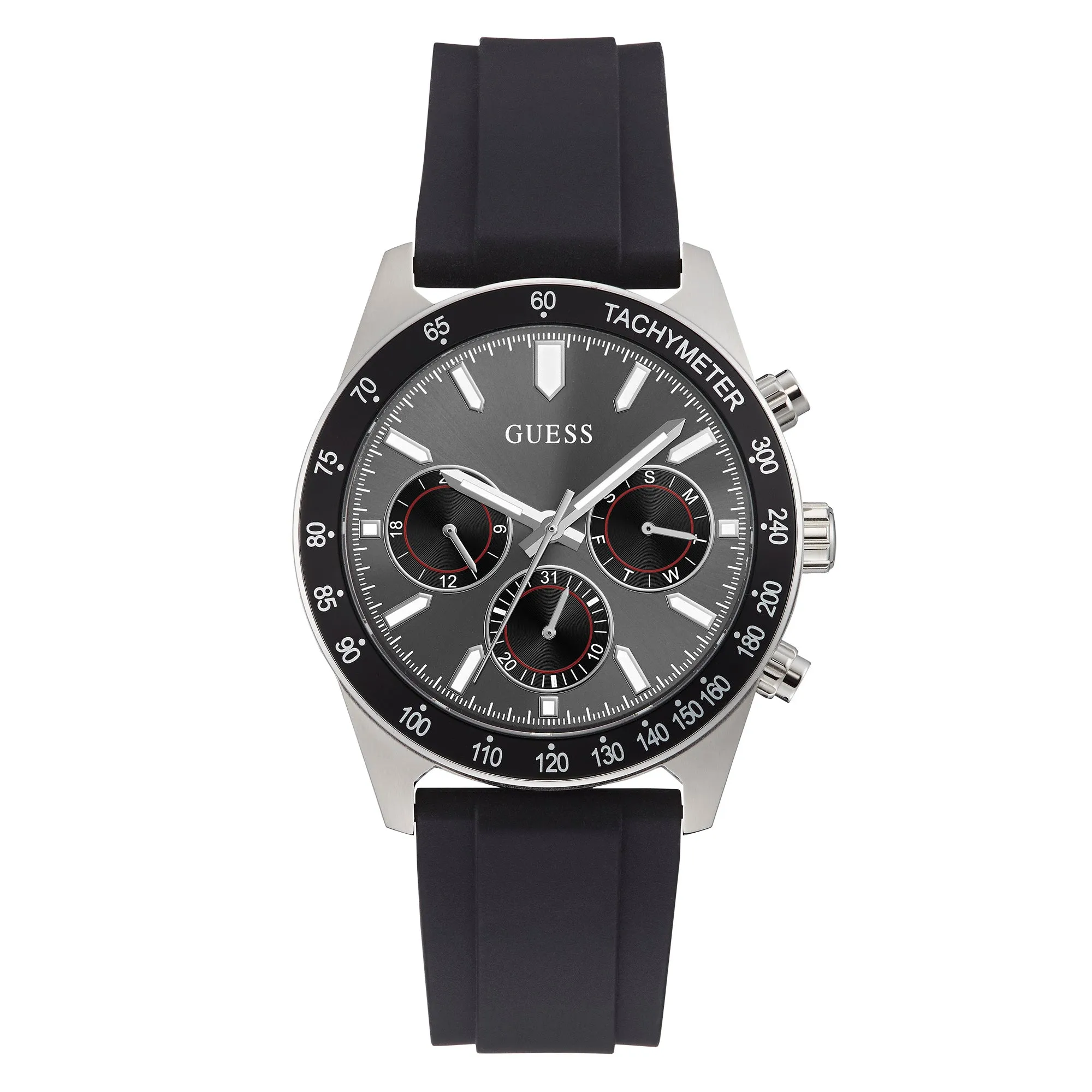 Guess Men's Watch Black Tone Case Quartz