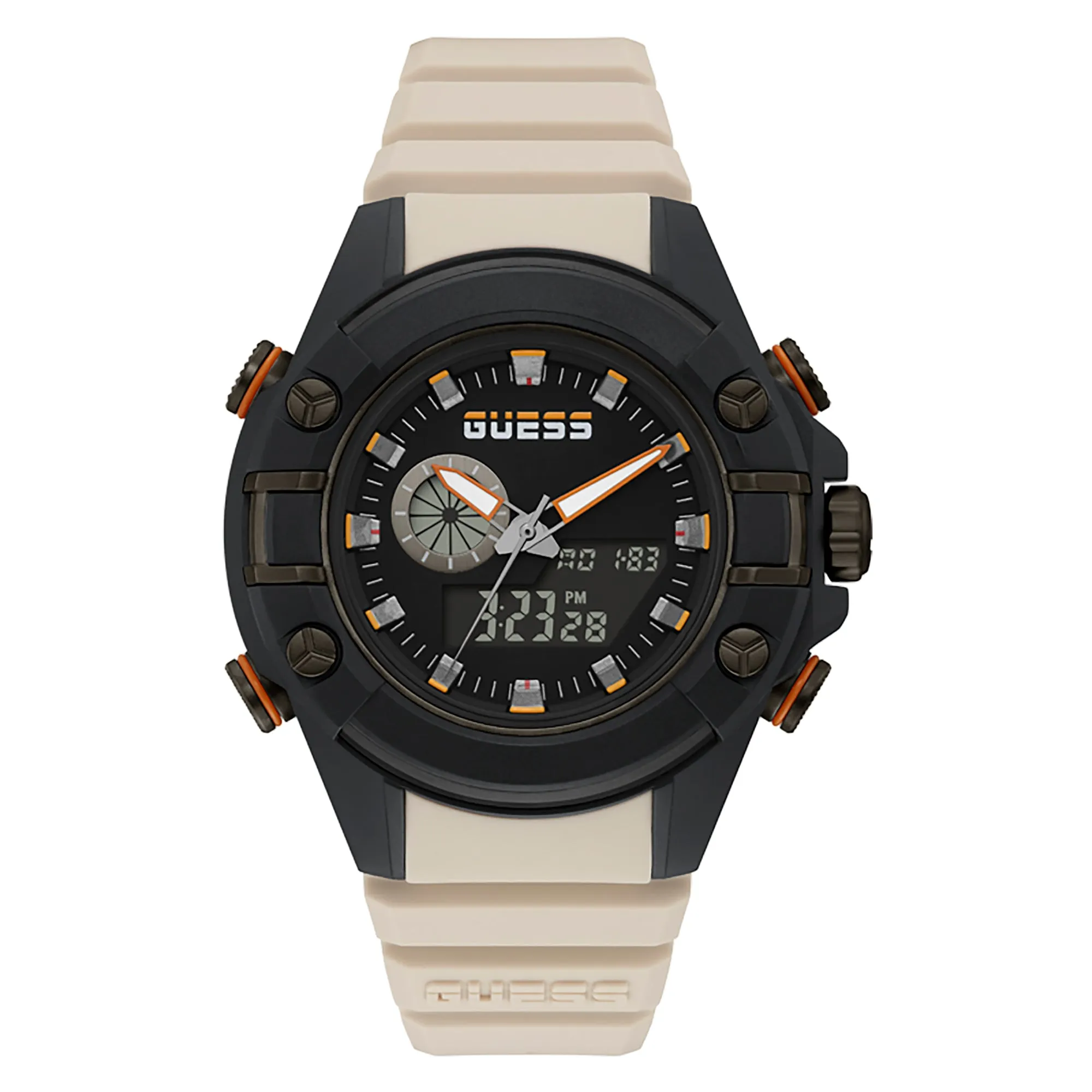 Guess Men's Watch Black Tone Case Quartz