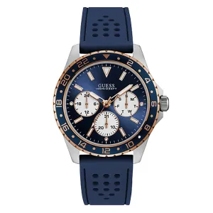 Guess Men's Watch Silver Tone/Rose Gold Tone Case Quartz