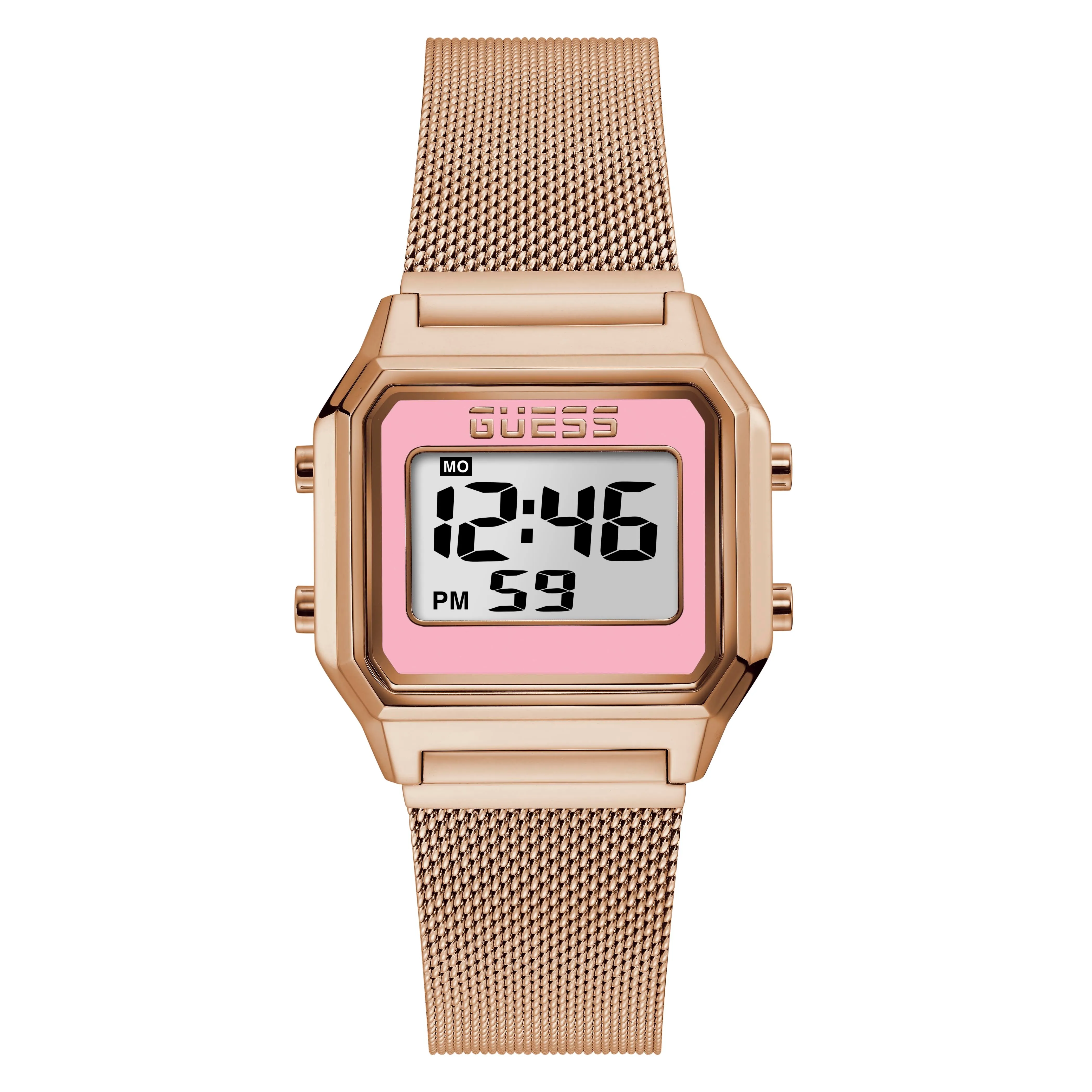 Guess Women's Watch Rose Gold Tone Case Quartz