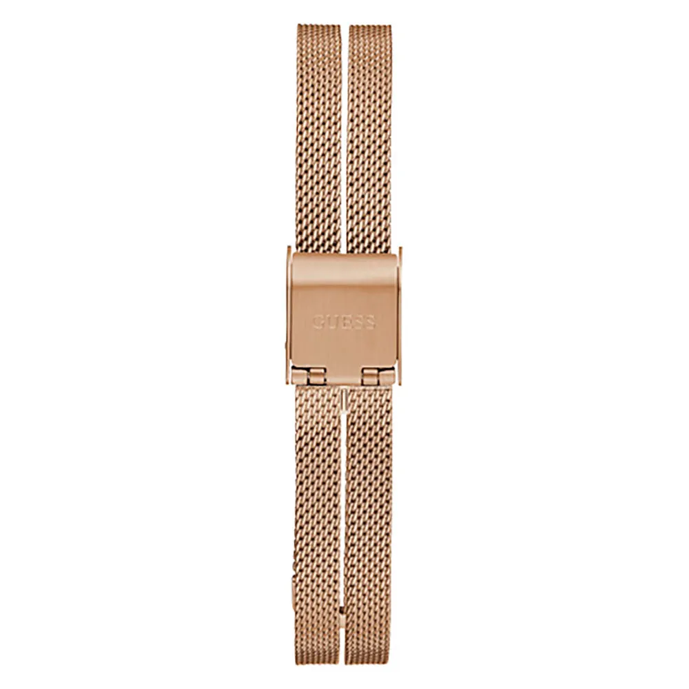 Guess Women's Watch Rose Gold Tone Case Quartz