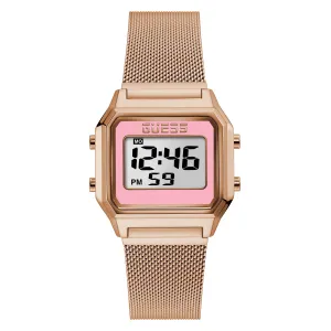 Guess Women's Watch Rose Gold Tone Case Quartz
