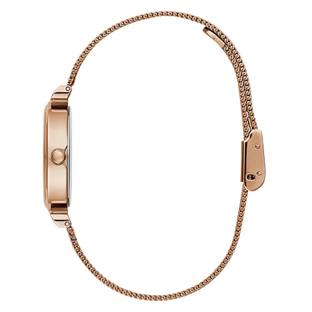 Guess Women's Watch Rose Gold Tone Case Quartz