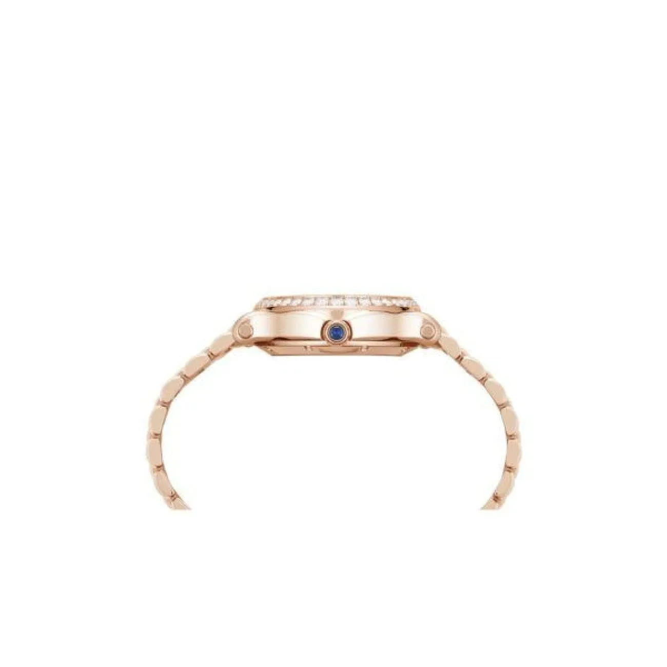 Happy Sport Oval 18K Rose Gold And Diamonds