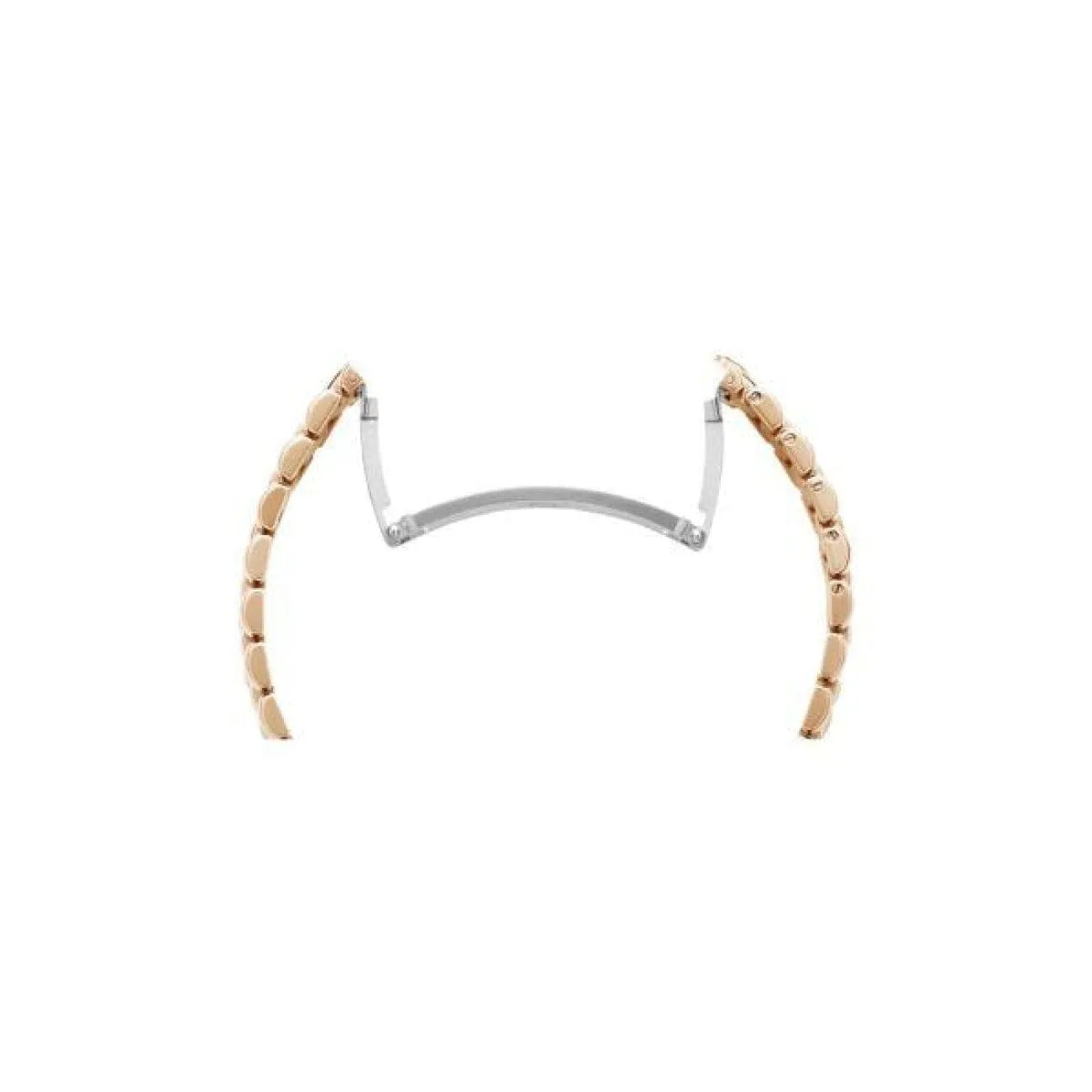 Happy Sport Oval 18K Rose Gold And Diamonds