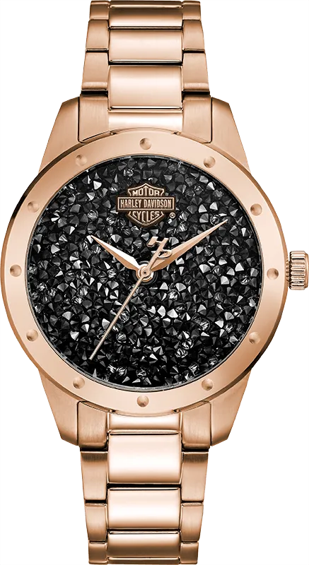 Harley Davidson Bar & Shield Women's Watch 77L108