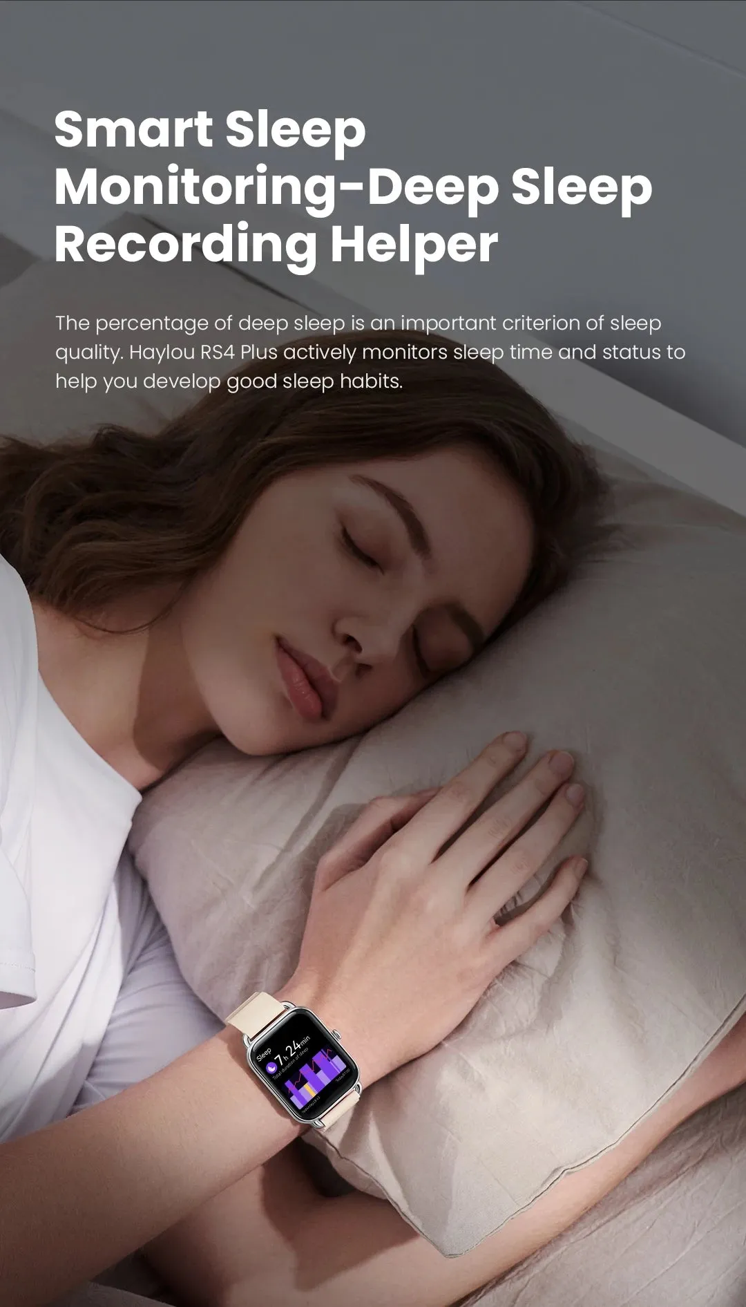 HAYLOU RS4 Plus 1.78" Retina AMOLED Smart Watch