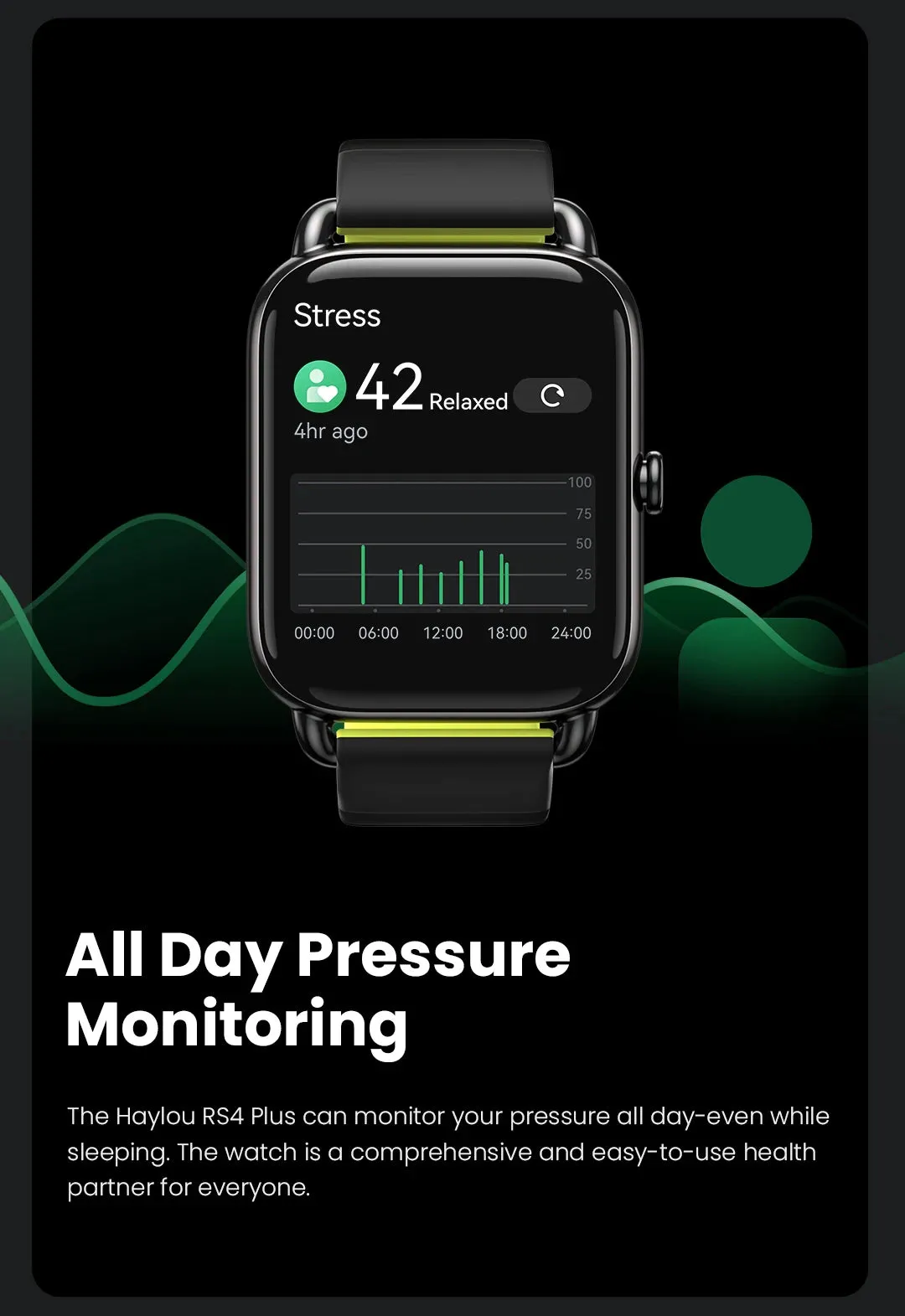 HAYLOU RS4 Plus 1.78" Retina AMOLED Smart Watch
