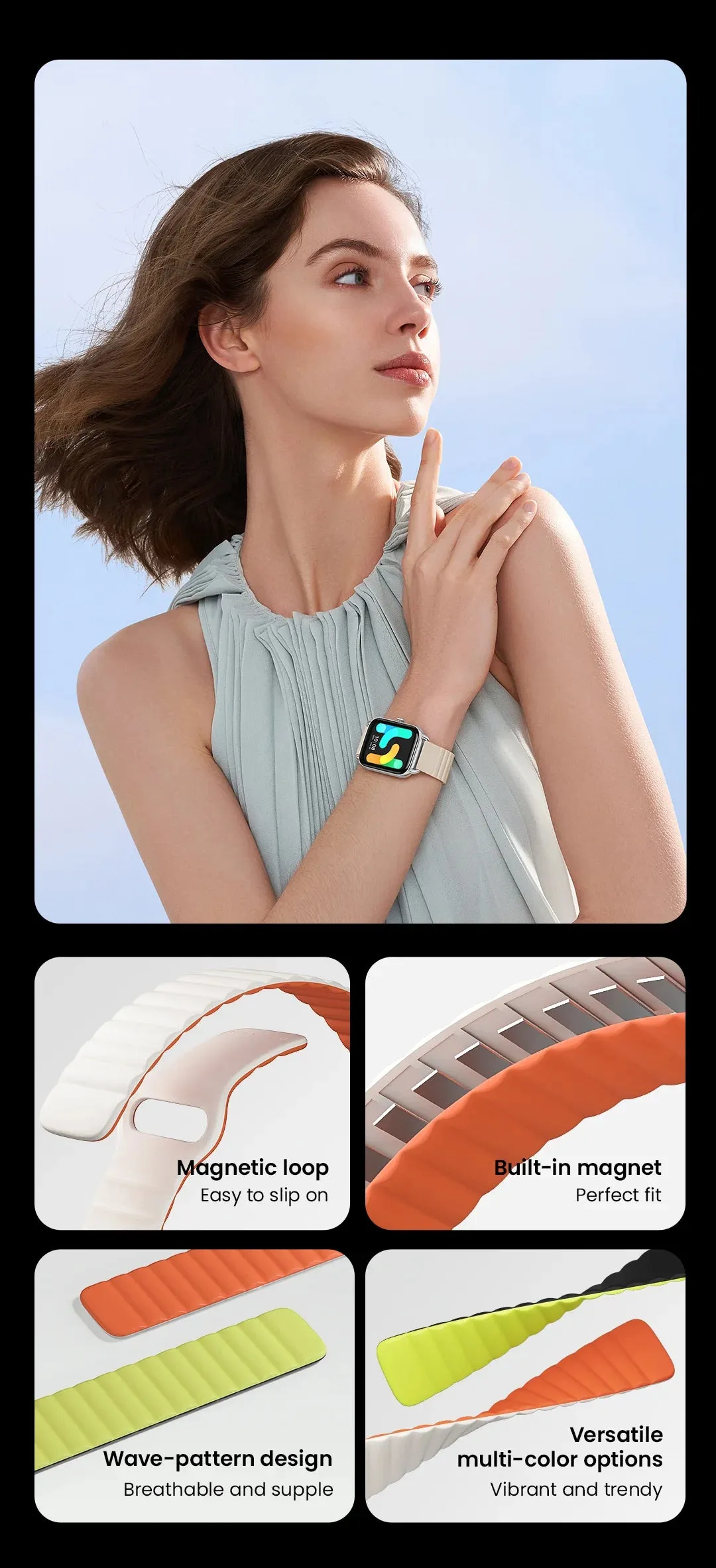 HAYLOU RS4 Plus 1.78" Retina AMOLED Smart Watch