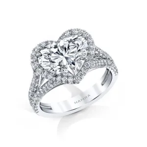 Heart Shaped Diamond Ring