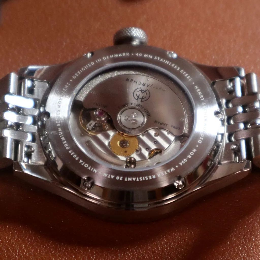 Henry Archer Nordsø Crimson&nbsp;Red (Sunburst&nbsp;Dial)
