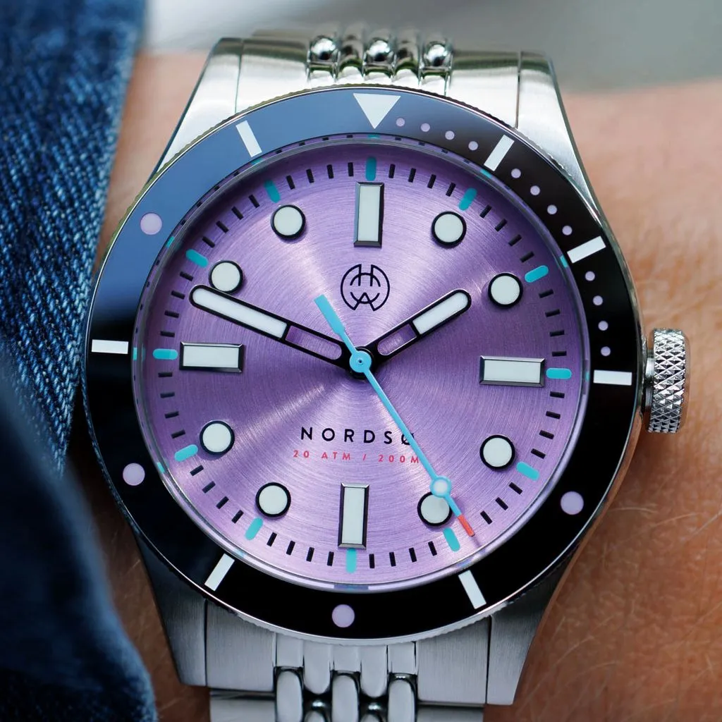 Henry Archer Nordsø&nbsp;Iris (Lavender&nbsp;Sunburst&nbsp;Dial)