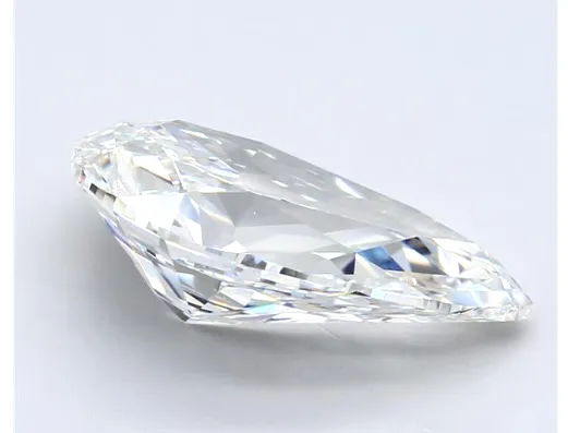 Huge 5CT E VS2 Natural Loose Diamond Pear Shape Cut Brilliant GIA Certified