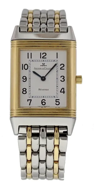 Jaeger Lecoultre Reverso 250.586 18k Yellow Gold & Stainless Steel