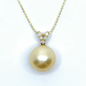 Jewelry Necklace Pearl 18k Yellow Gold