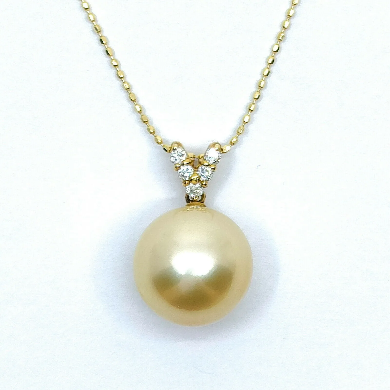 Jewelry Necklace Pearl 18k Yellow Gold