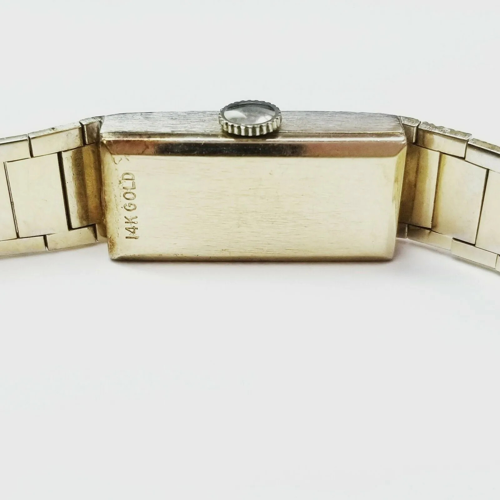 Jules Jurgensen Ladies Watch Vintage Estate 14k White Gold Swiss Movement