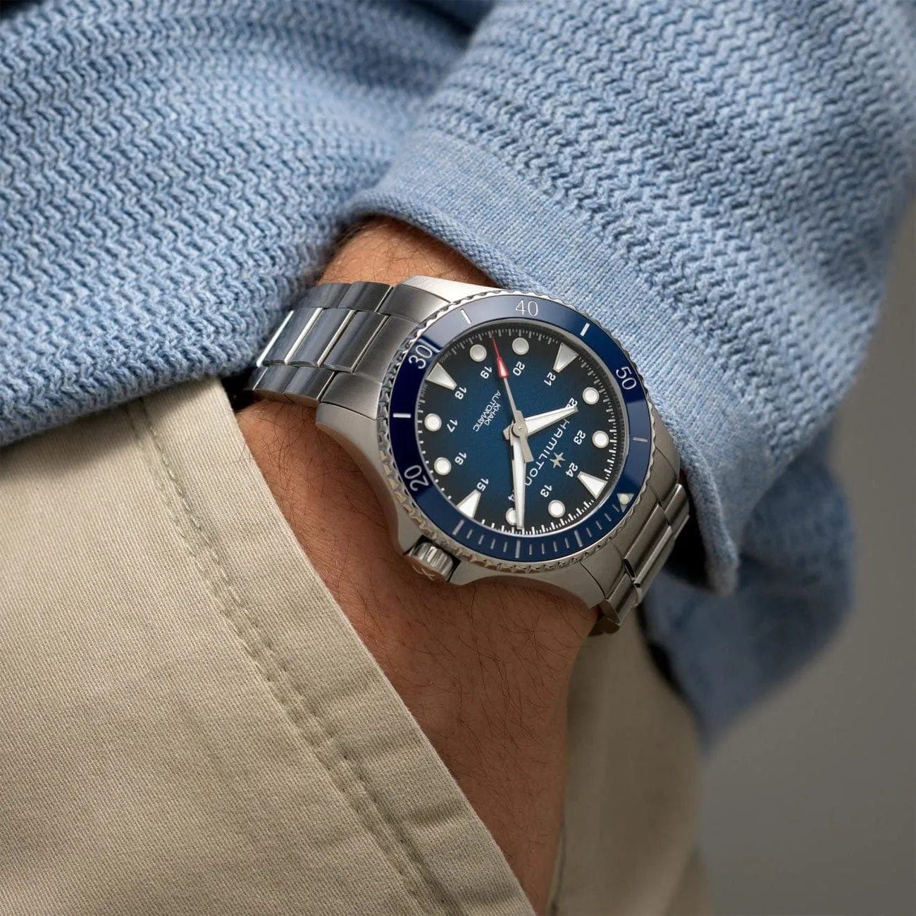 KHAKI NAVY SCUBA AUTO