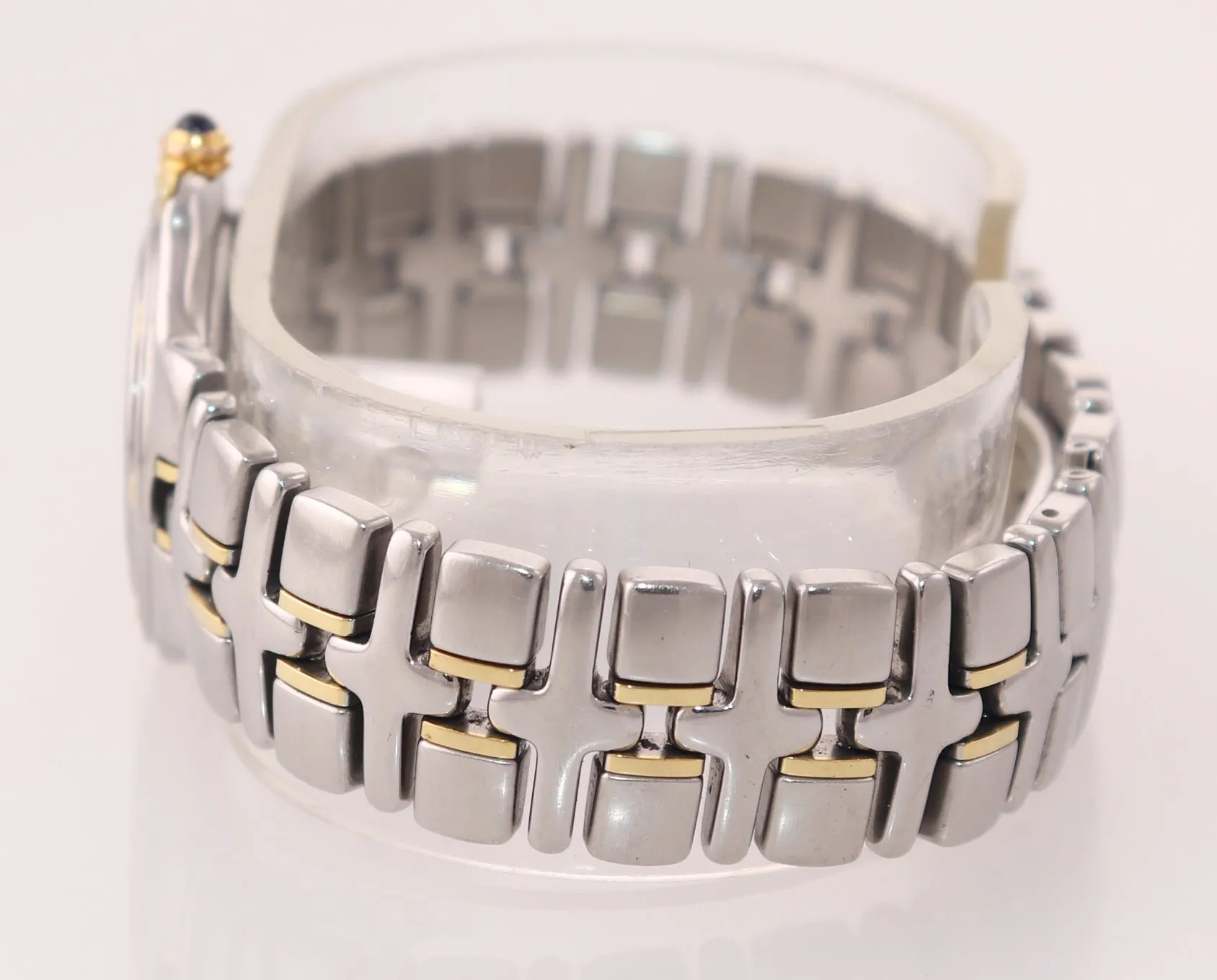 Ladies Raymond Weil Parsifal Steel Gold Two Tone 9990 QuartzDate Watch