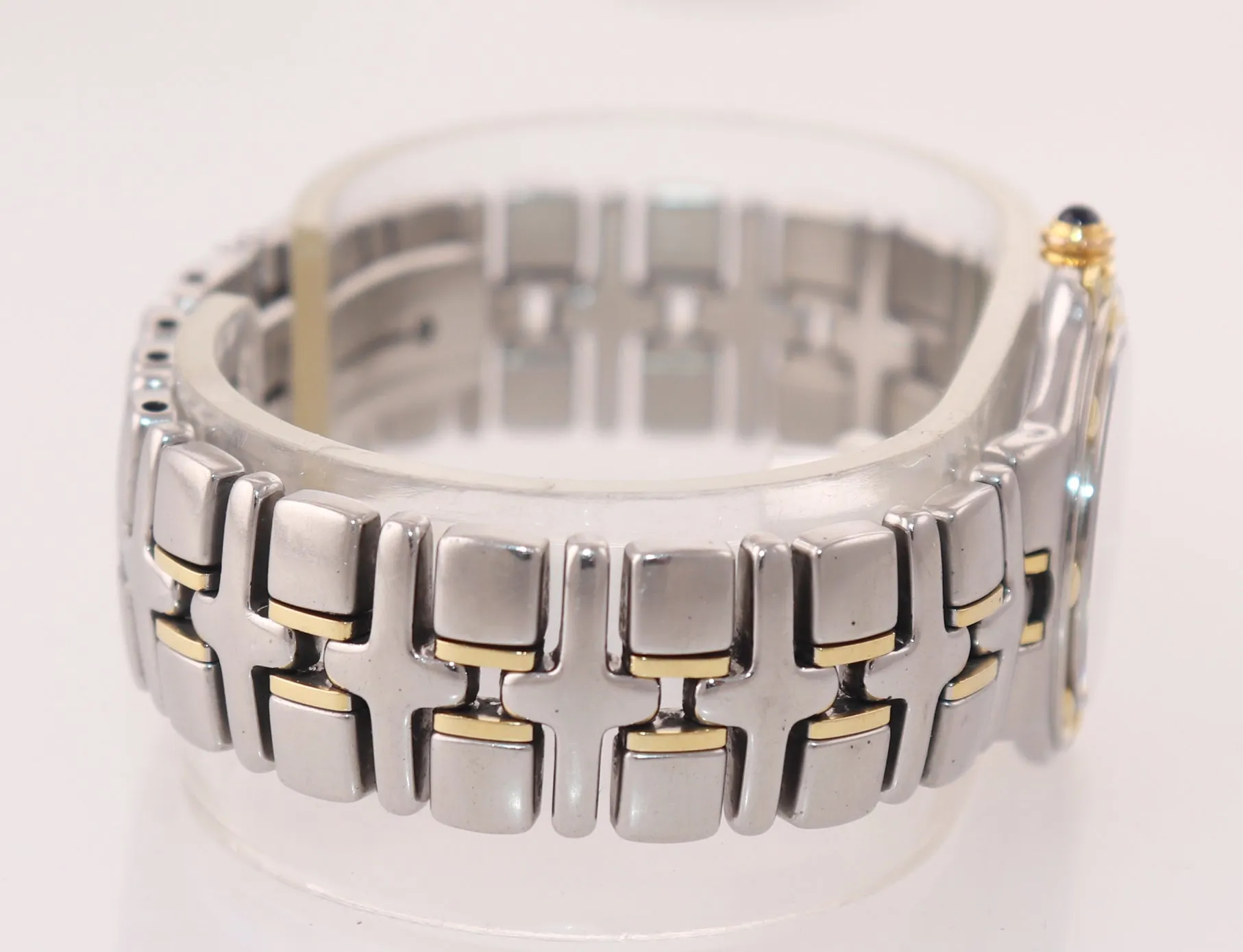 Ladies Raymond Weil Parsifal Steel Gold Two Tone 9990 QuartzDate Watch