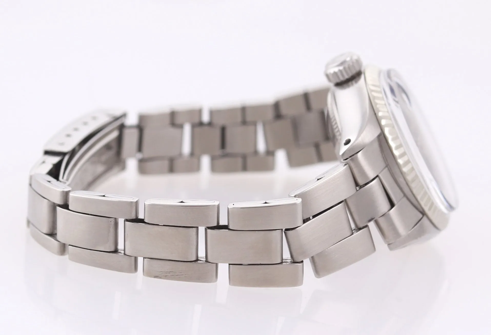 Ladies Rolex DateJust 26mm 6917 Stainless Steel Blue Dial Sigma Oyster Watch