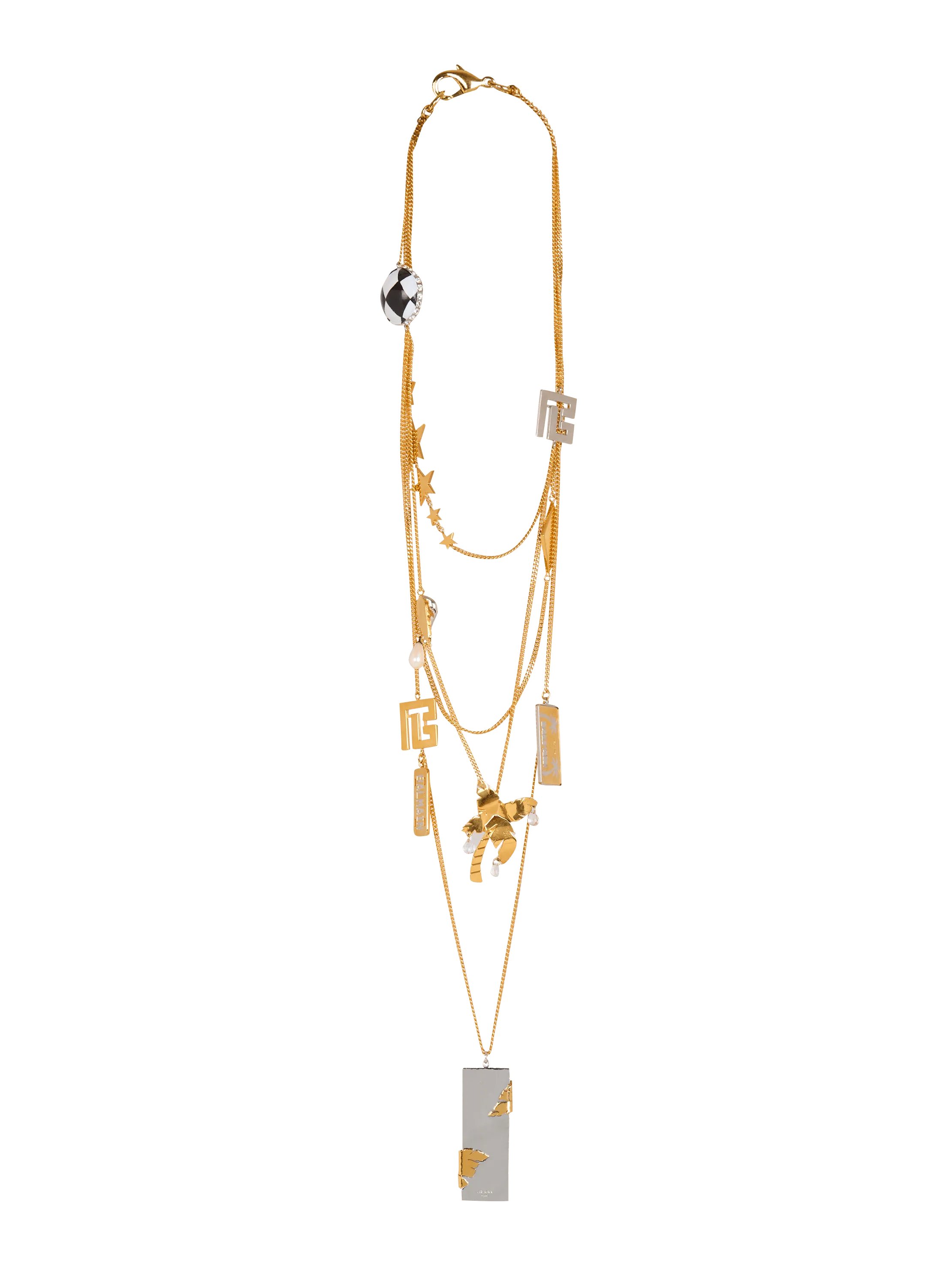 Long Miami pendant necklace
