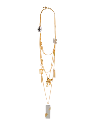 Long Miami pendant necklace