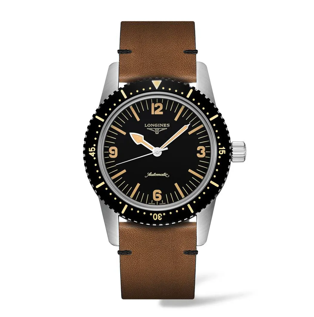 Longines Heritage Skin Diver Collection 42mm Black Dial Gent's Watch