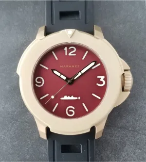 Maranez Bangla 47 brass matt red numbers
