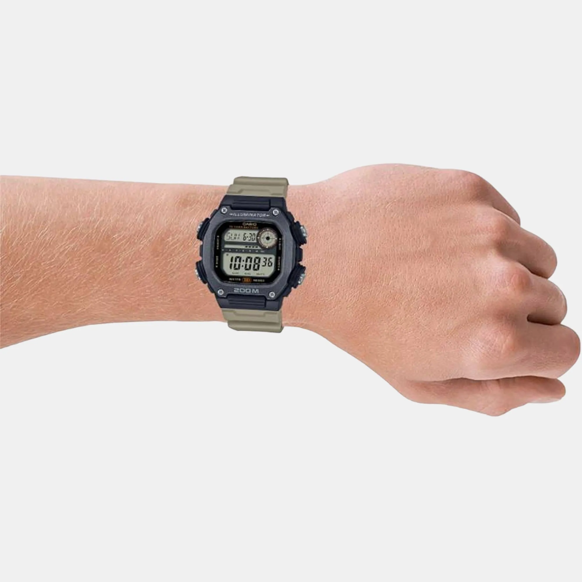 Men's Digital Resin Watch I125 - DW-291HX-5AVDF