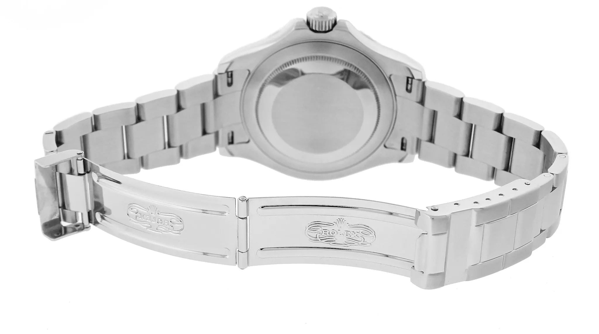 Men's Rolex Yacht-Master 16622 Stainless Steel Platinum Rolesium 40mm Date Watch