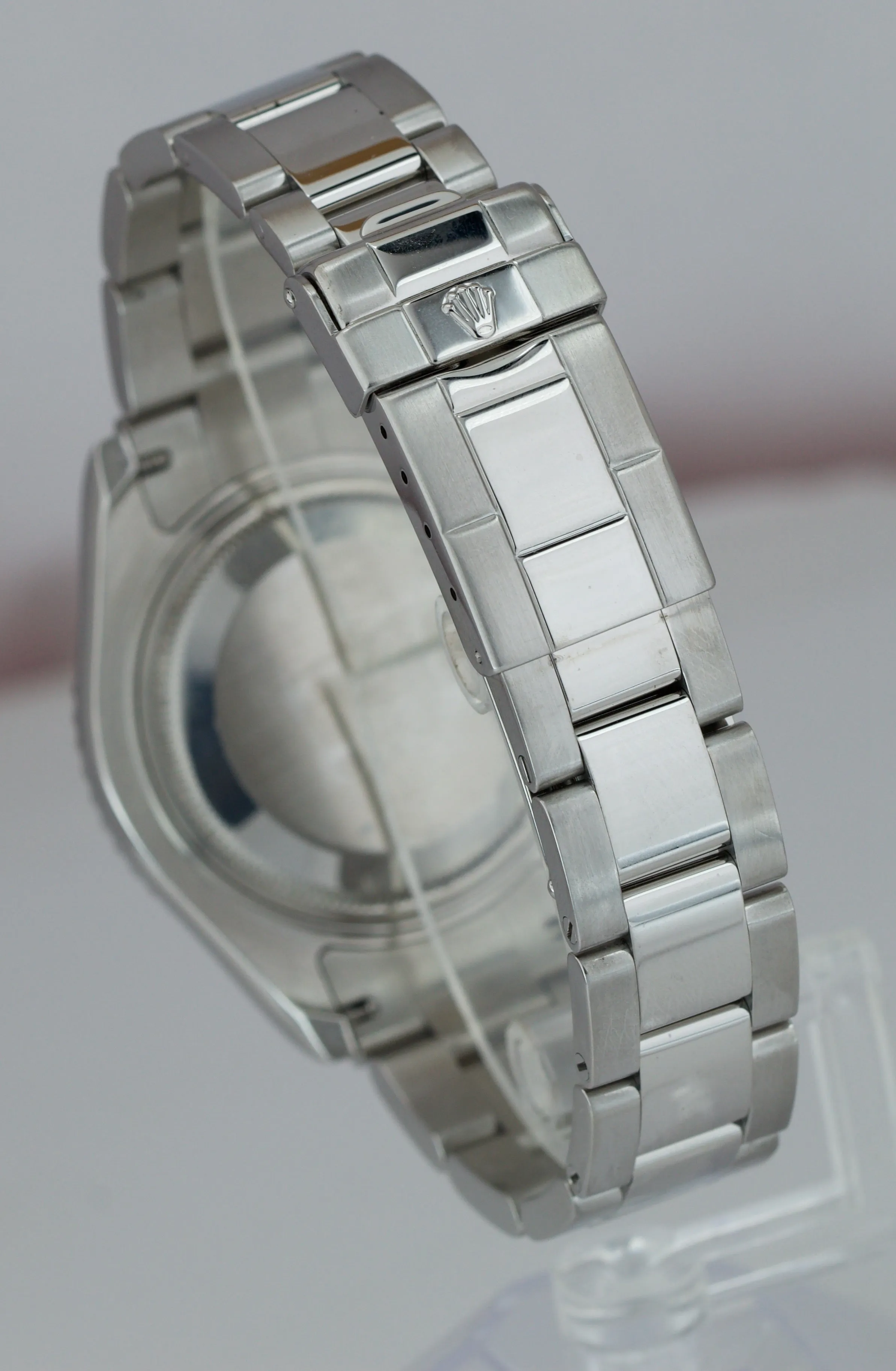 MINT 2000 Rolex Yacht-Master Mid-Size Platinum Stainless 35mm 168622 Date Watch