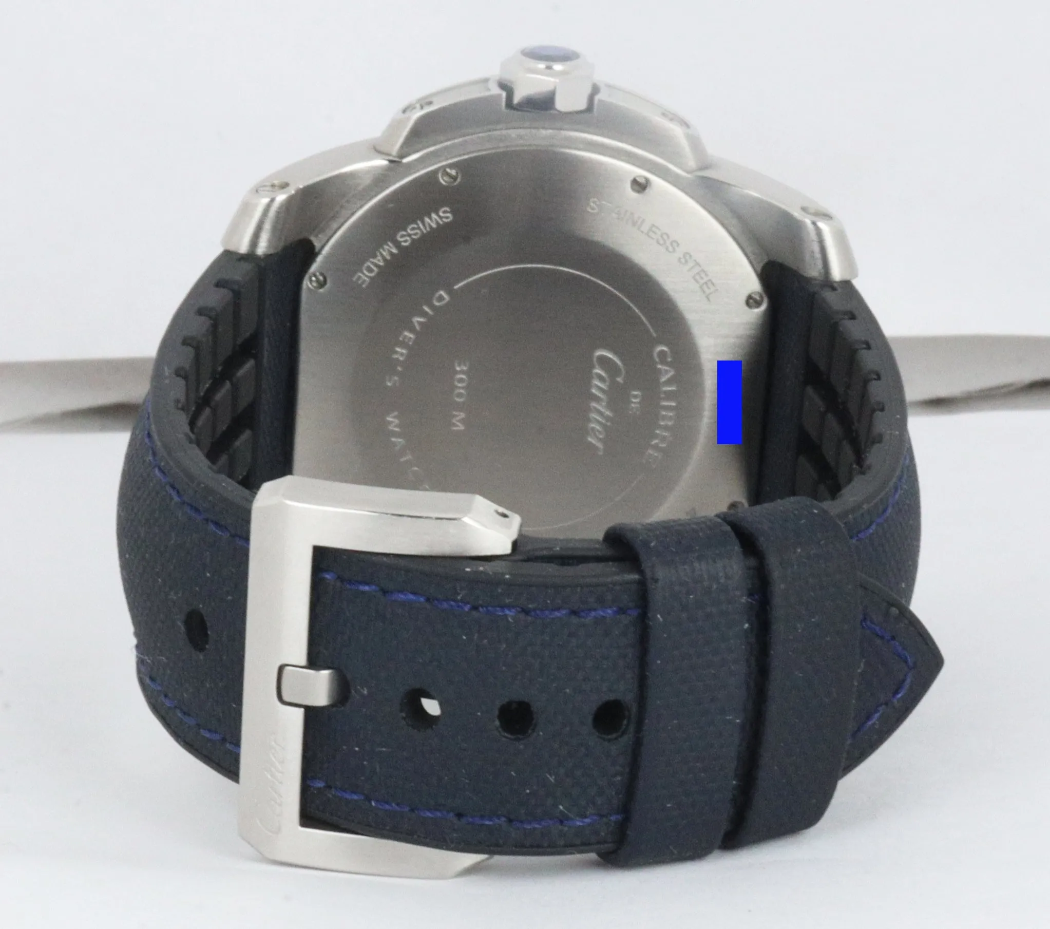 MINT 2019 Cartier Calibre Diver WSCA0011 Blue Stainless 42mm Men's Watch 3729