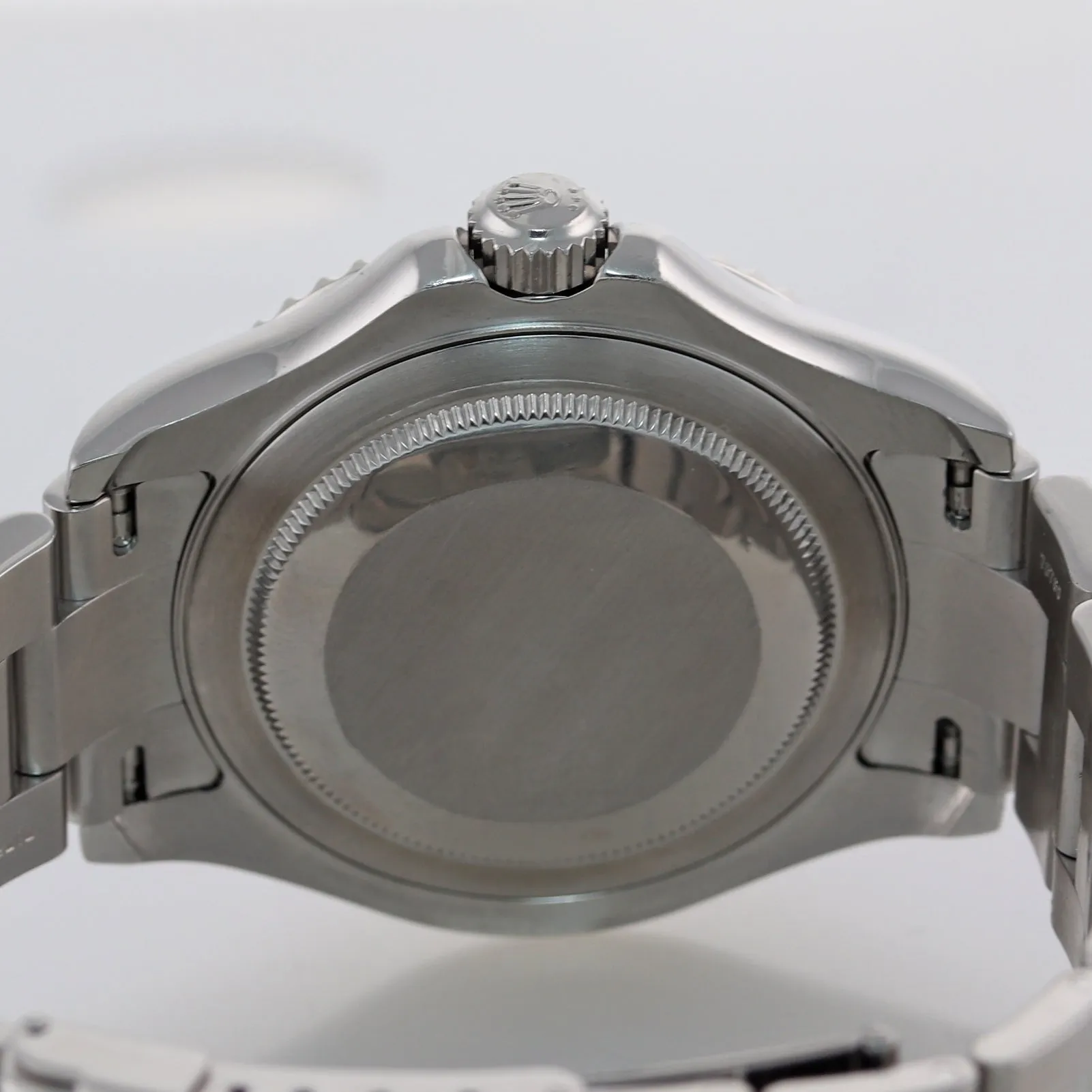 MINT BOX AND PAPERS Rolex Yacht-Master 16622 Steel Platinum Dial 40mm Watch