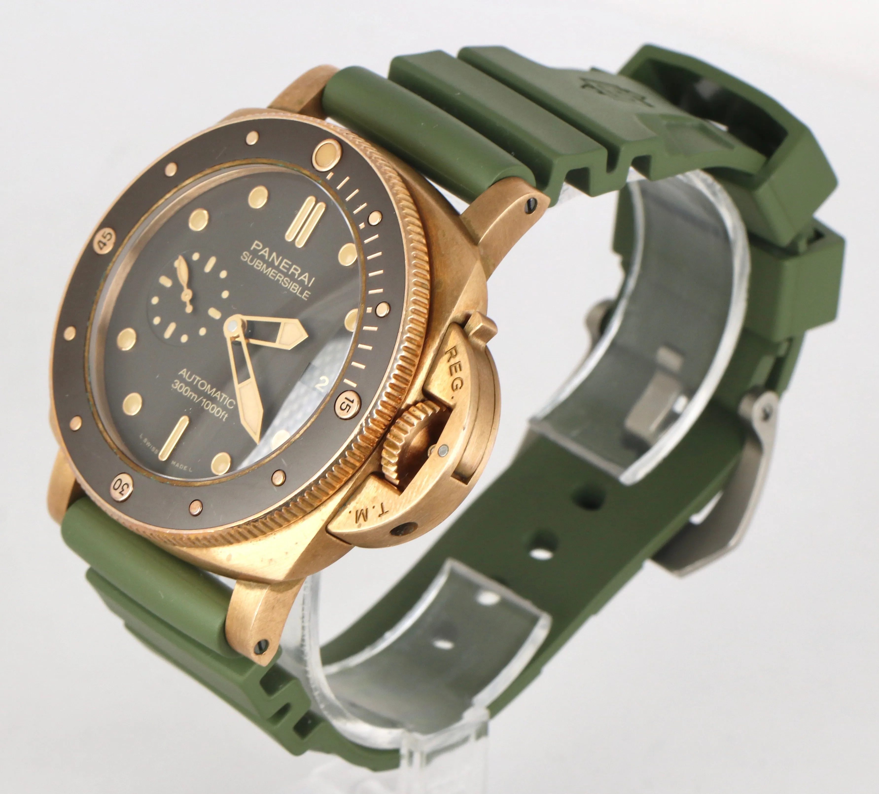 MINT DEC 2019 Panerai Submersible 3 Day Bronzo PAM 968 47MM PAM00968 Bronze