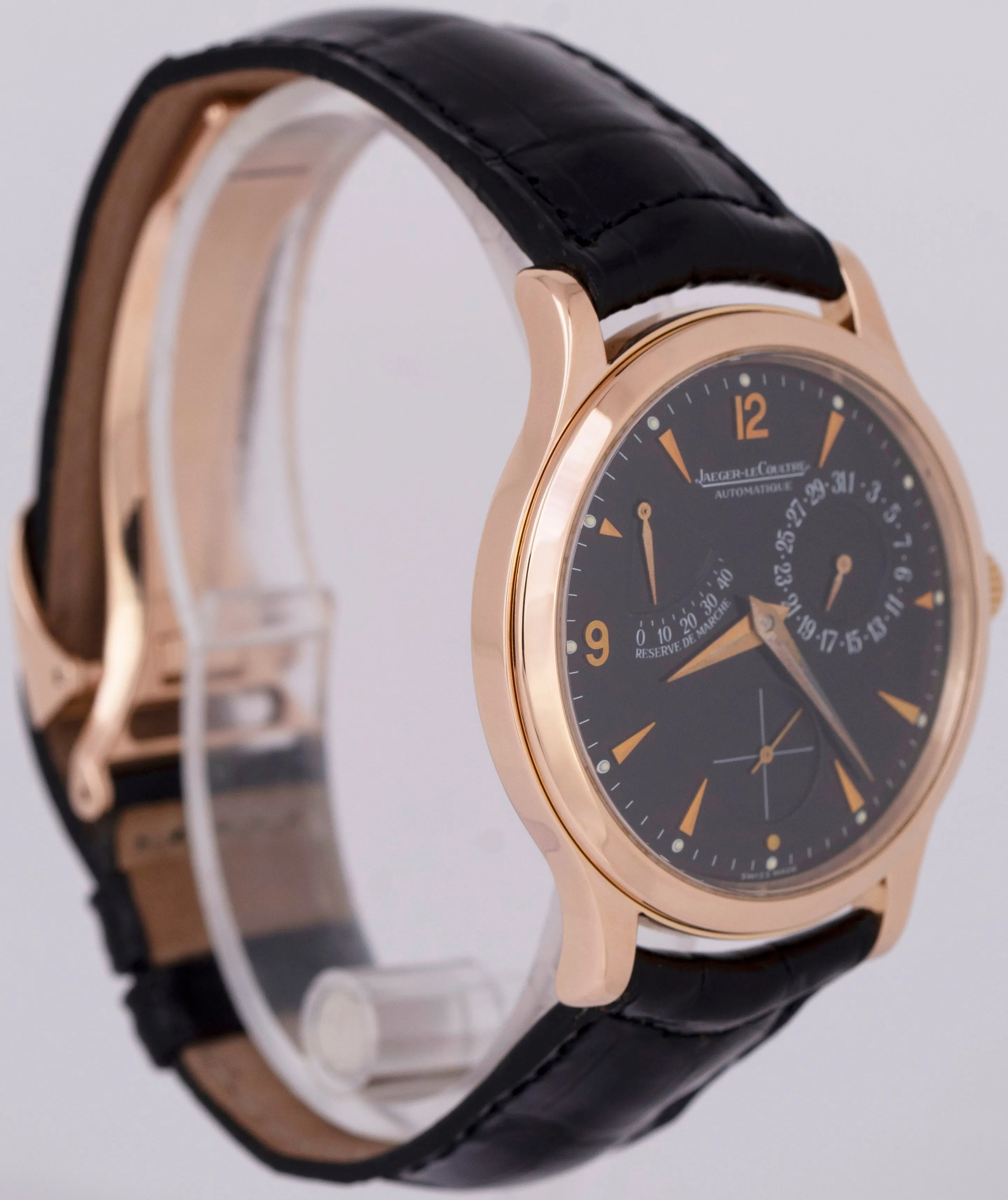 MINT Jaeger LeCoultre JLC Master Control 37mm 18K Rose Gold 140.2.93.S BOX