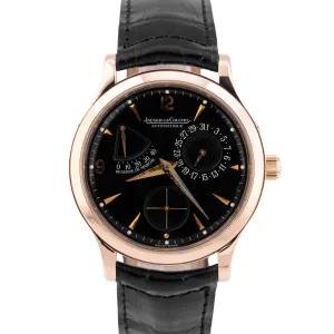 MINT Jaeger LeCoultre JLC Master Control 37mm 18K Rose Gold 140.2.93.S BOX