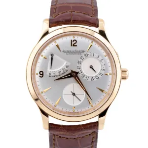 MINT Jaeger LeCoultre JLC Master Control Reserve De Marche 37mm 18K 140.2.93 BOX