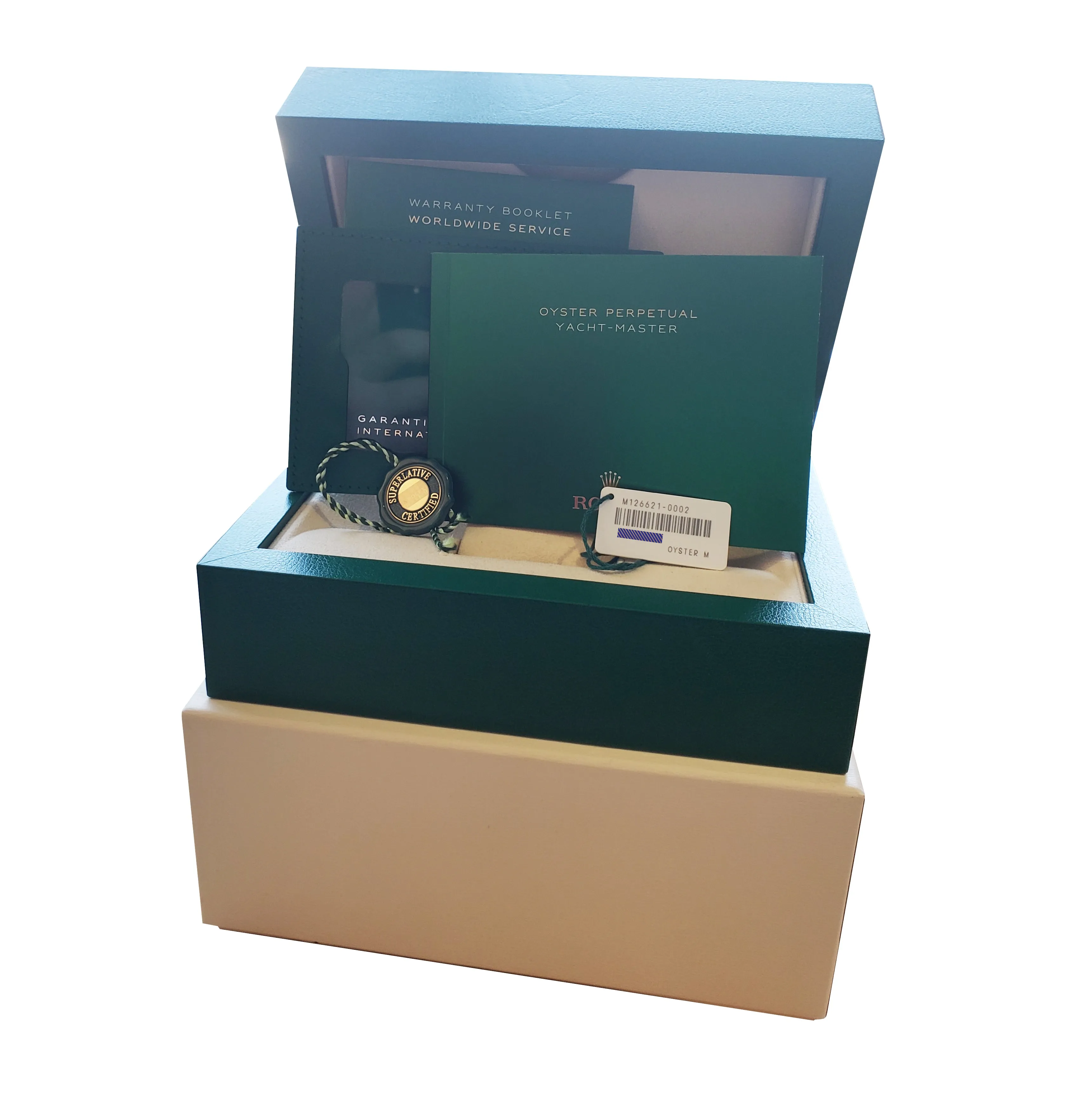 MINT JUNE 2021 Rolex Yacht-Master 18K Rose Gold Black 40mm 126621 Watch