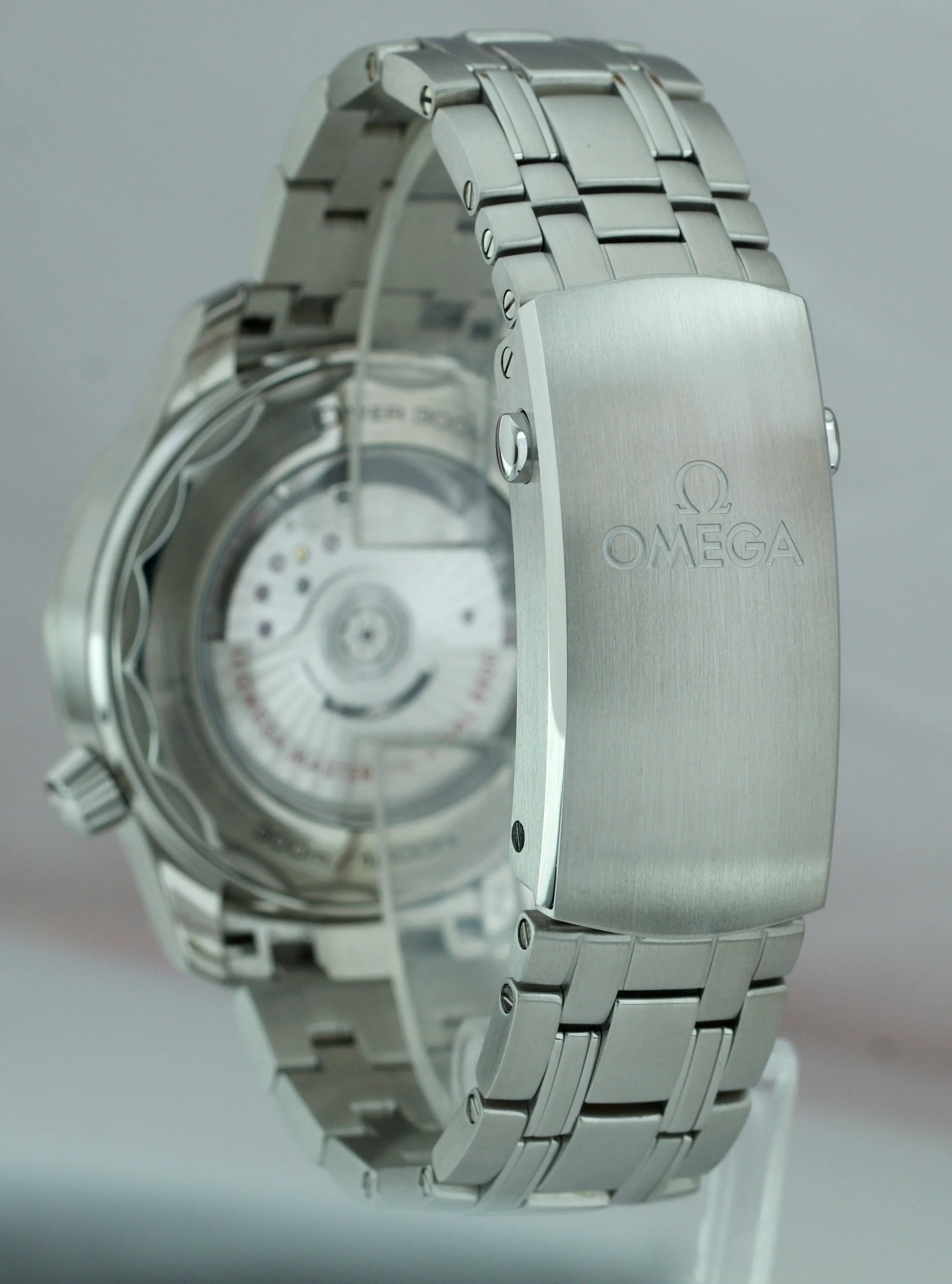 MINT Men's Omega Seamaster Diver 300M 42mm Black Wave Watch 210.30.42.20.01.001