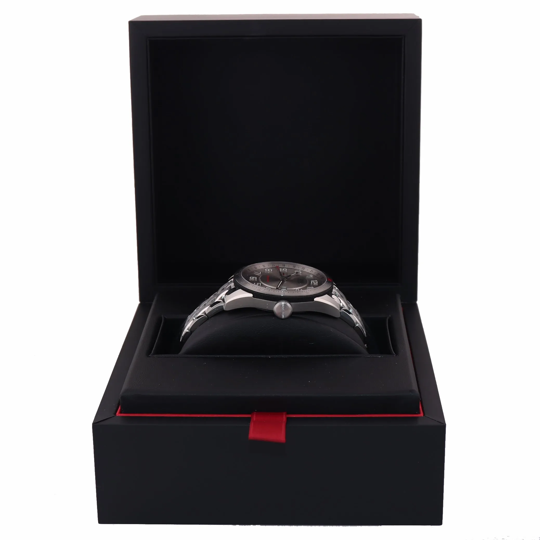 MINT Oris Audi Sport 7701 GMT Date 44mm Stainless Steel Automatic Watch