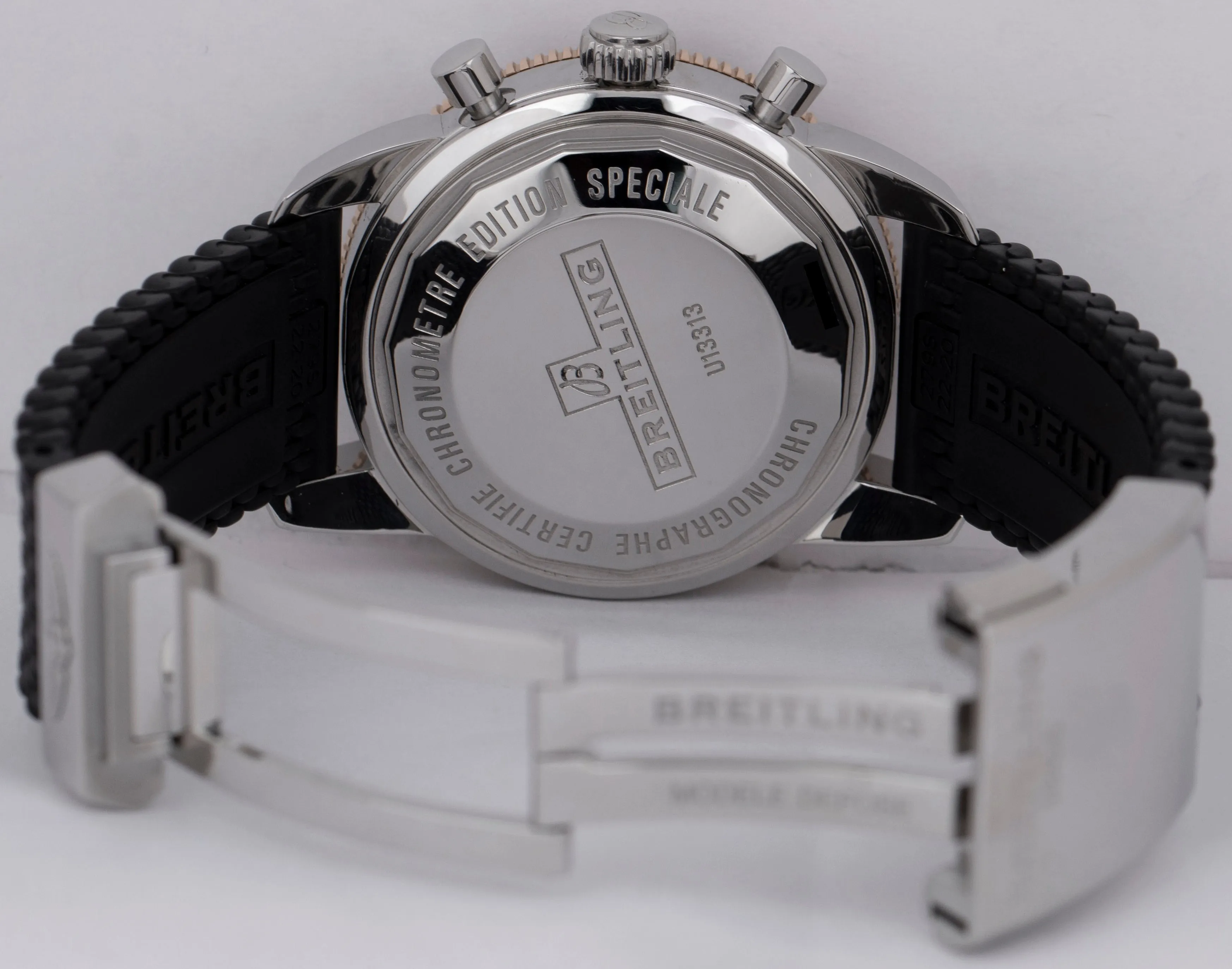 MINT PAPERS Breitling Superocean 44 Heritage Chronograph Two-Tone U13313 BOX