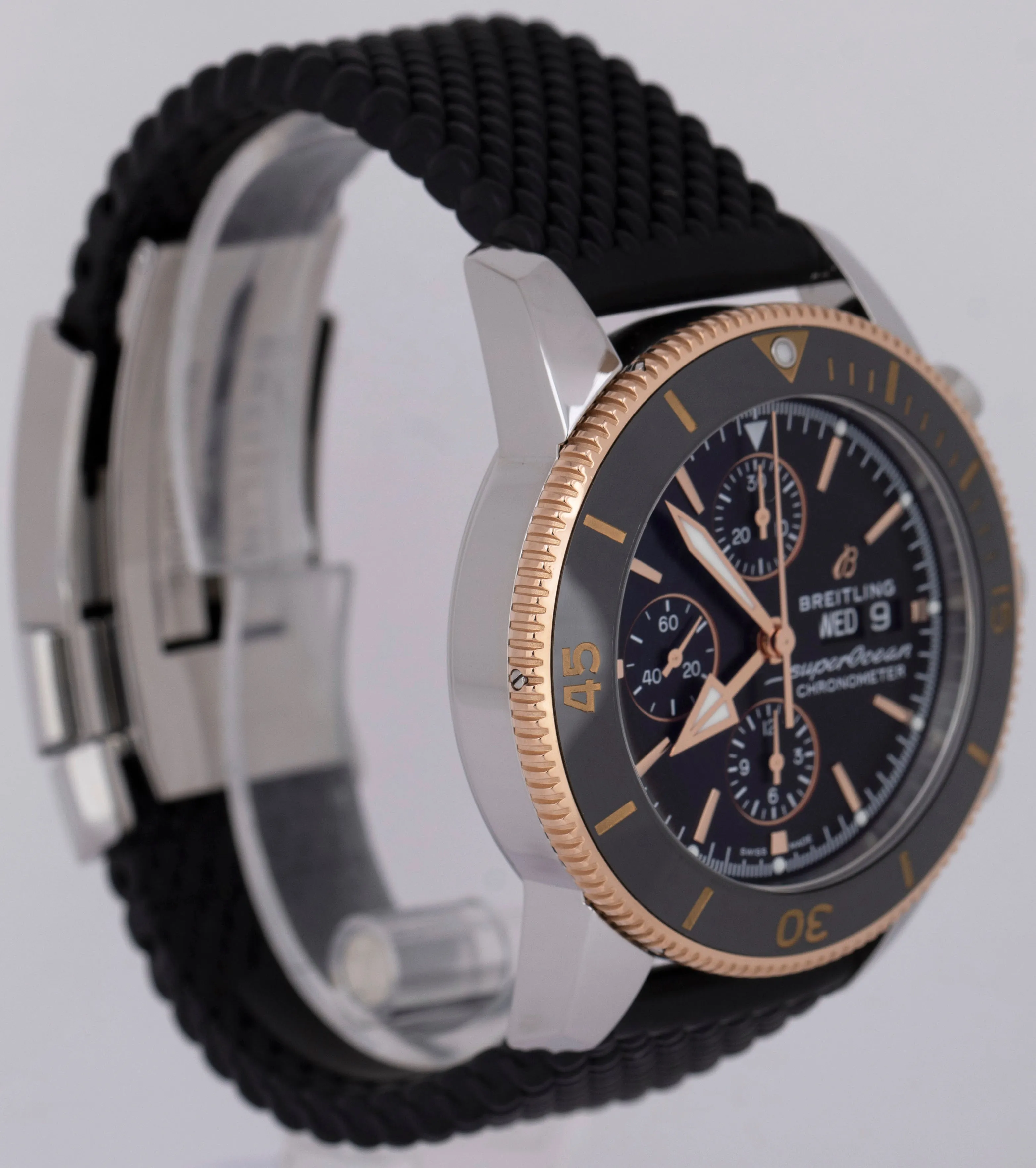 MINT PAPERS Breitling Superocean 44 Heritage Chronograph Two-Tone U13313 BOX