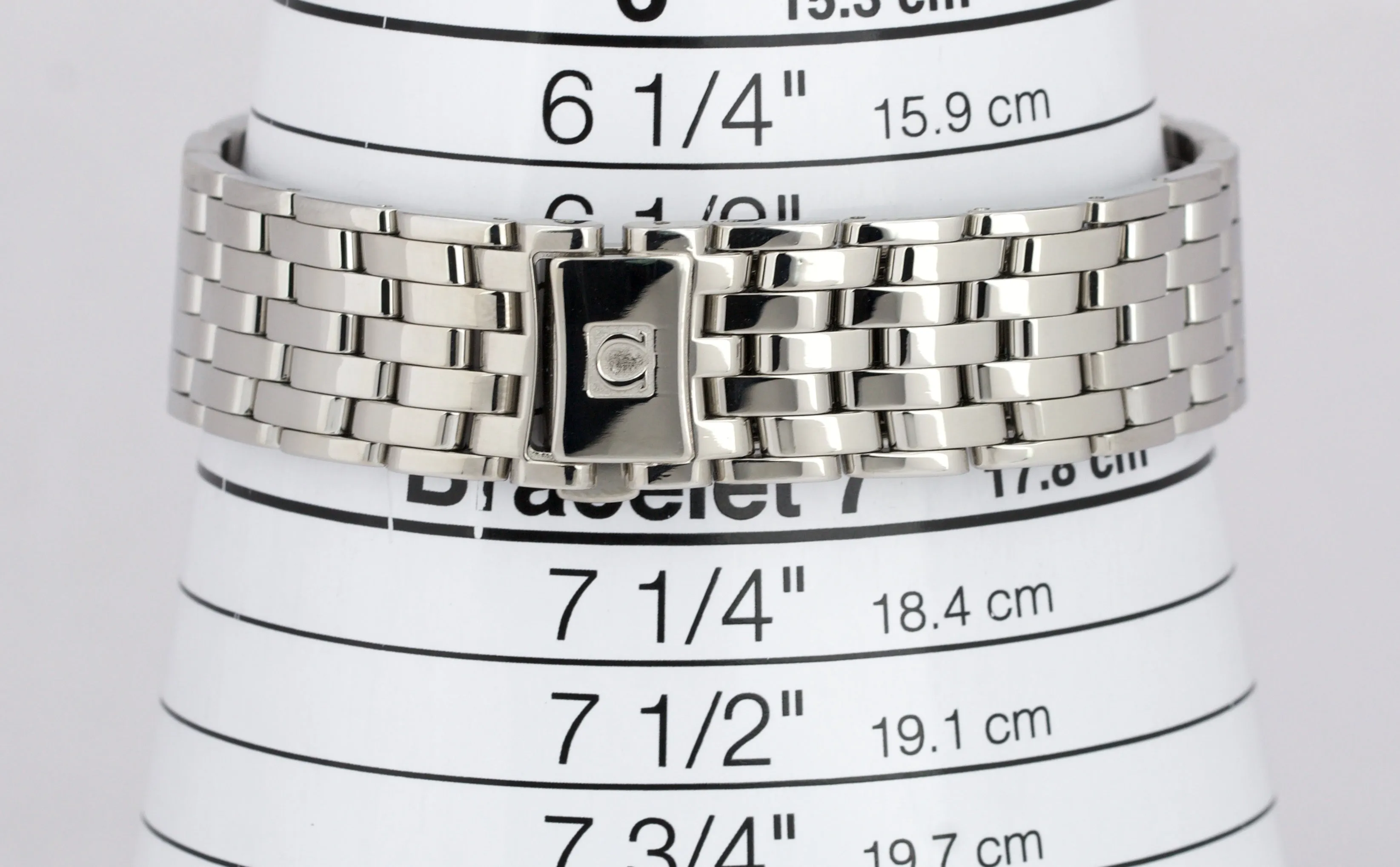 MINT PAPERS Omega De Ville Prestige WHITE Steel 36.8mm 424.10.37.20.02.001 BOX
