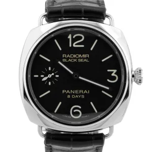 MINT PAPERS Panerai Radiomir Black Seal 8 Day PAM 609 45mm PAM00609 Watch BOX