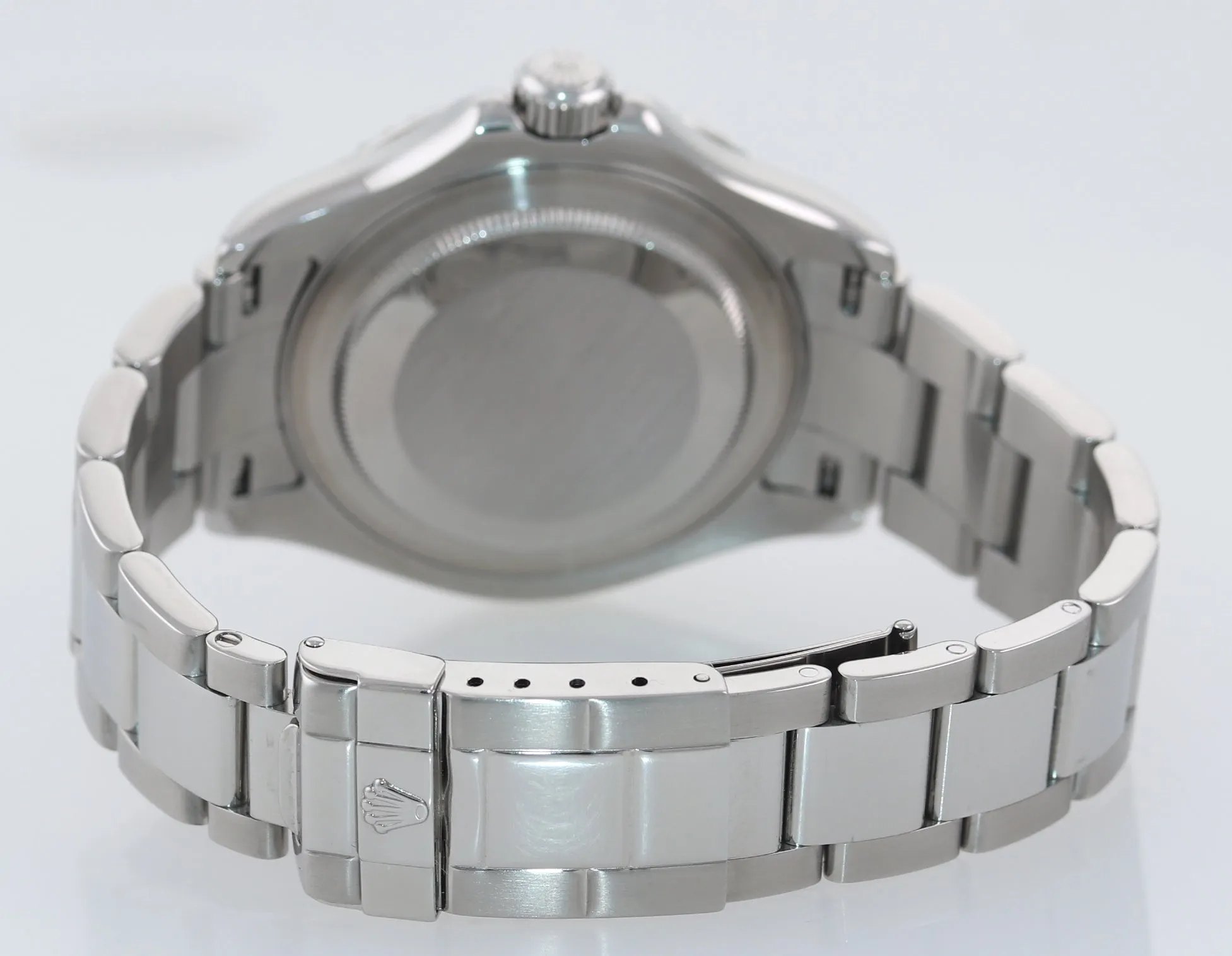MINT Rolex Yacht-Master 16622 Steel Platinum Dial & Bezel 40mm Watch Box