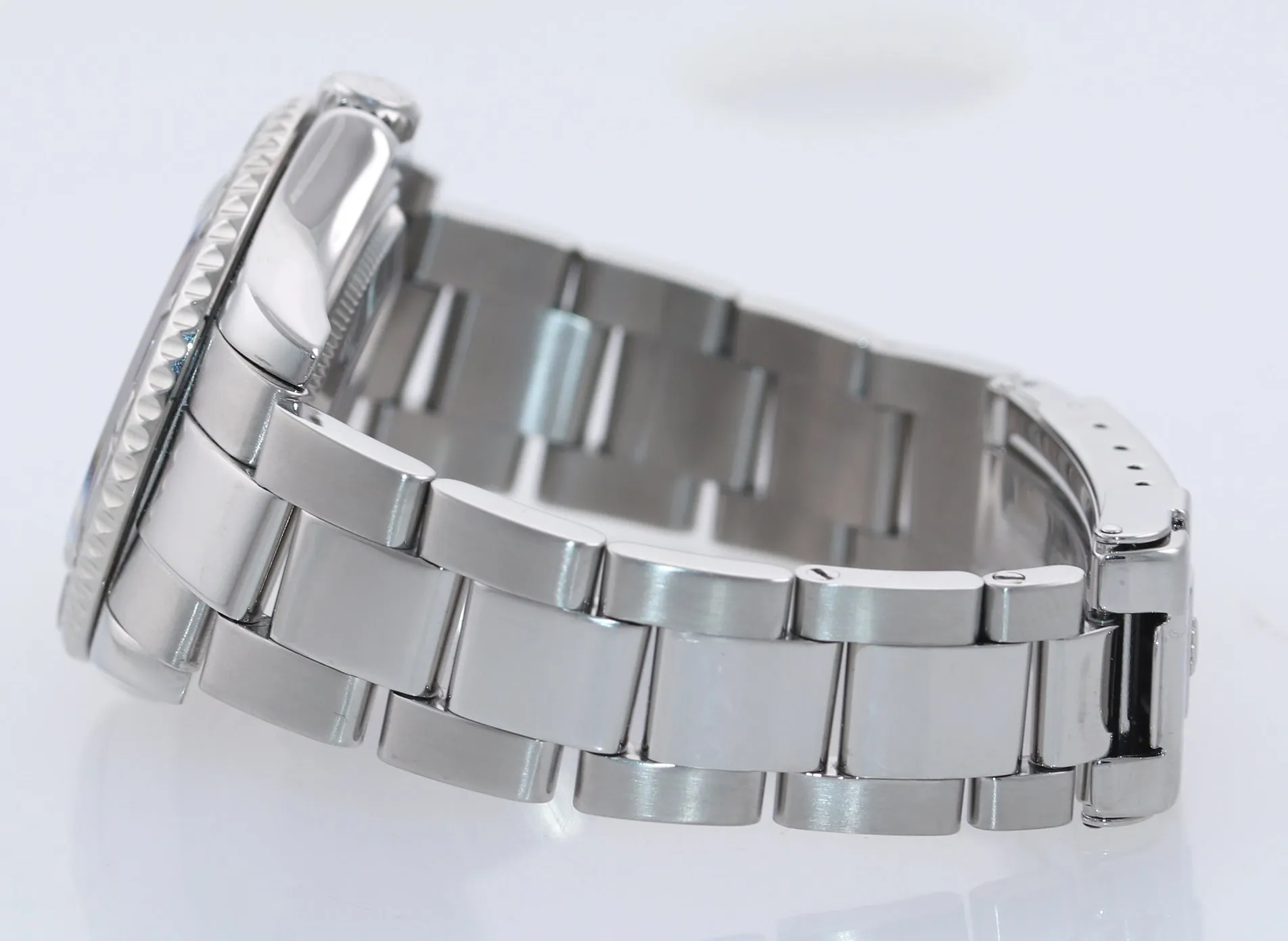 MINT Rolex Yacht-Master 168622 Steel Platinum Ladies Midsize 35mm Watch Box