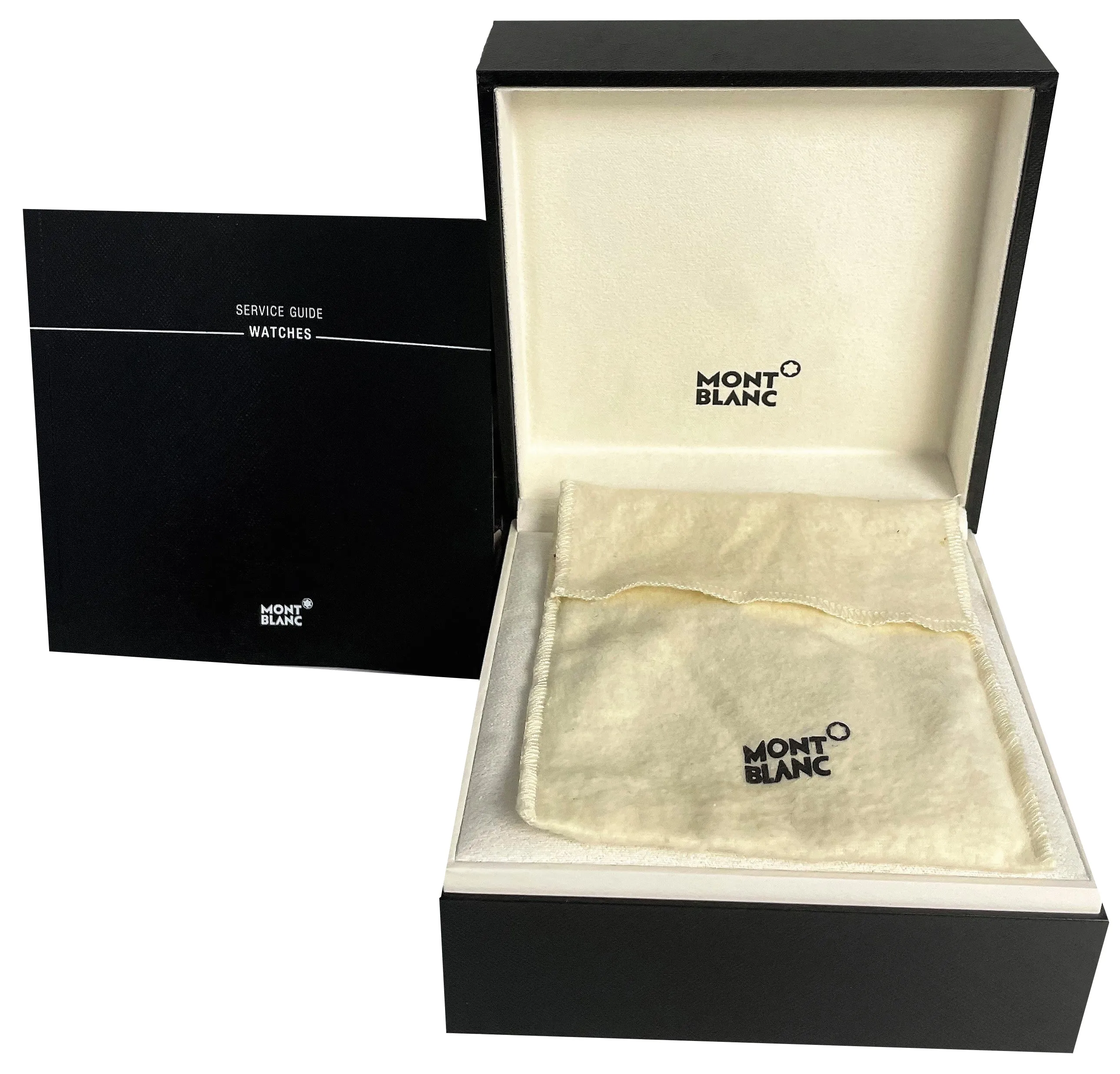 Mont Blanc Tradition 18k Rose Gold Stainless Two Tone 37mm White 114369 Watch